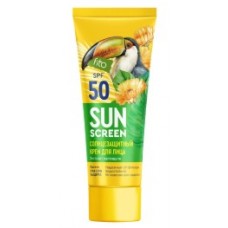 Крем для лица SPF-50 Солнцезащитный 50мл серия Sun Screen